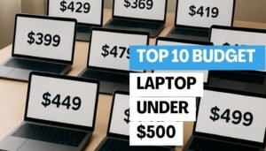 budget laptops under $500