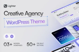 Lighter: Creative Agency WordPress Theme