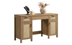 Savanna Rattan Makeup Vanity Table