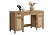 Savanna Rattan Makeup Vanity Table