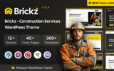 Brickz – Versatile Construction WordPress Theme