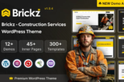 Brickz – Versatile Construction WordPress Theme